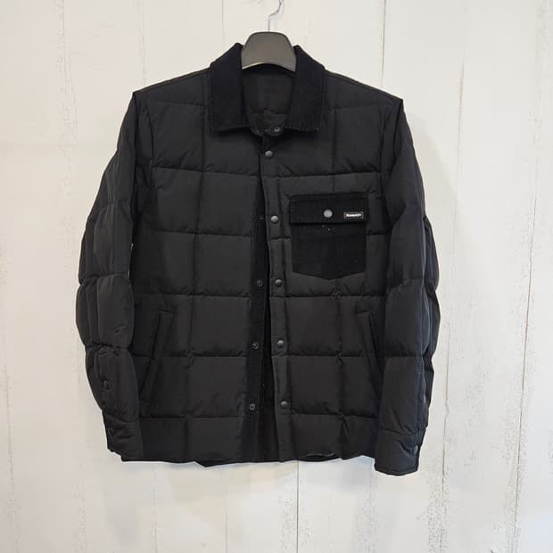 100(L) NII 검정 퀼팅 셔츠 자켓