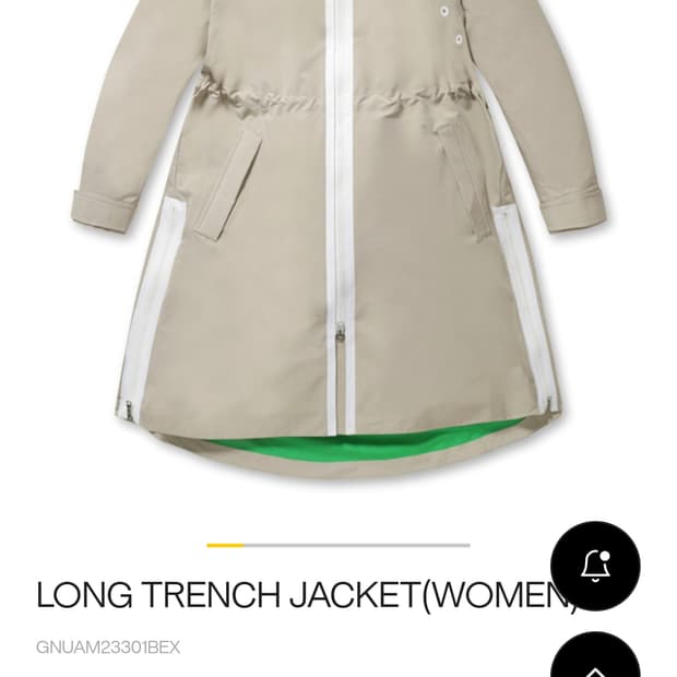 새상품)정품지포어트렌치코트 지포어레인코트 지포어비옷