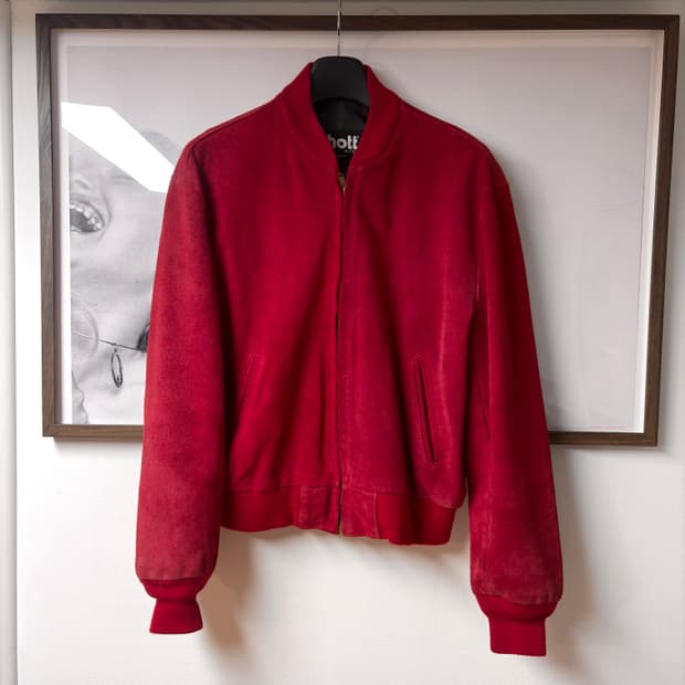 [XL] Schott 90‘s Suede Blouson