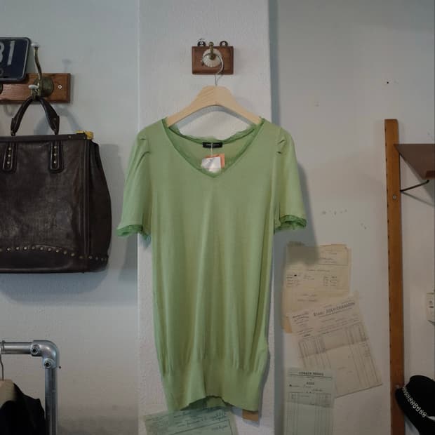 United Arrows rayon silk 반팔티 (데드스탁)