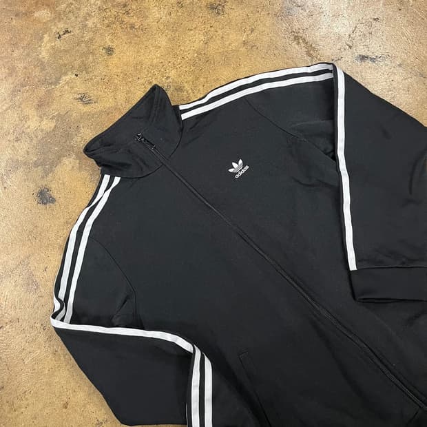 [정품/M] 아디다스 삼선 트랙탑 져지 블랙 b15