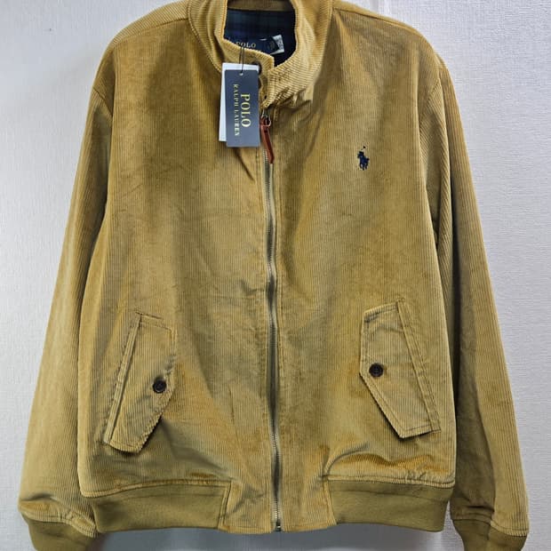 폴로 새상품 라지- 바라쿠다 코듀로이 탄   