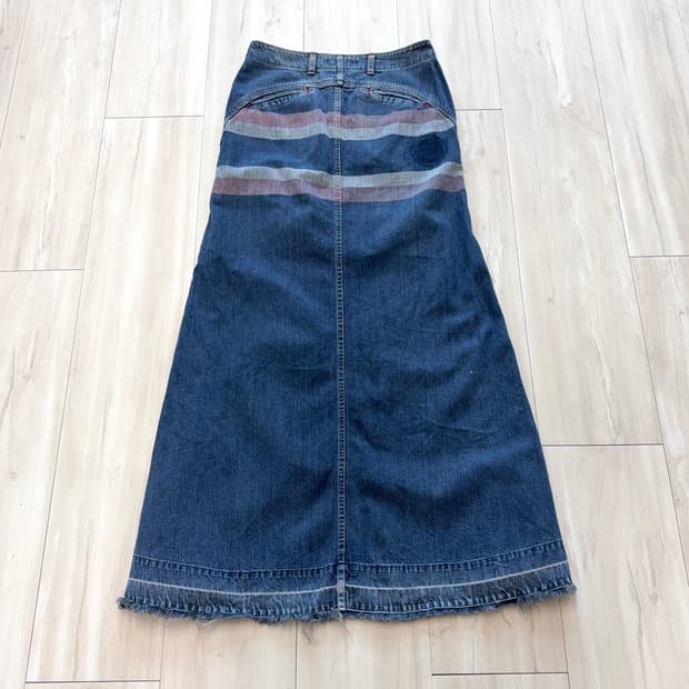 Hysteric Glamour Denim Maxi Skirt