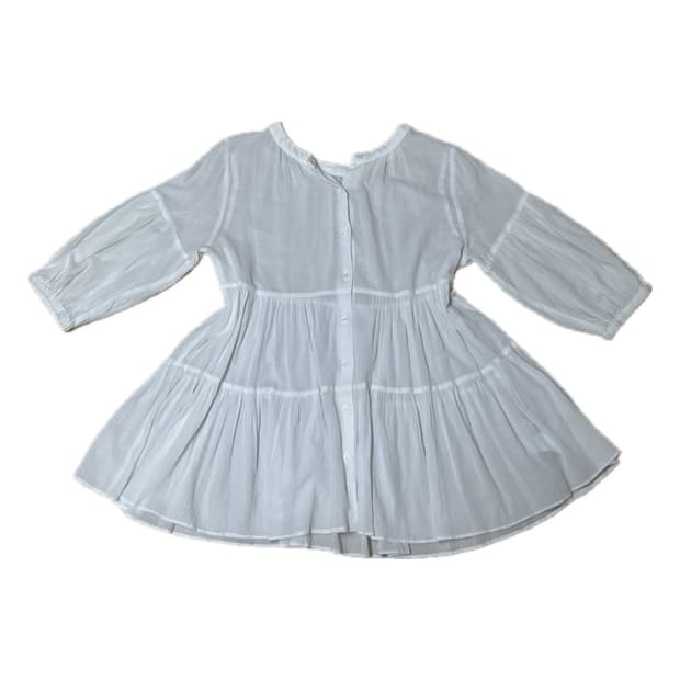 사와코 7부 블라우스