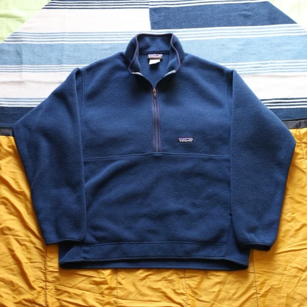 파타고니아 00s 마수피얼 신칠라 플리스 Classic Navy