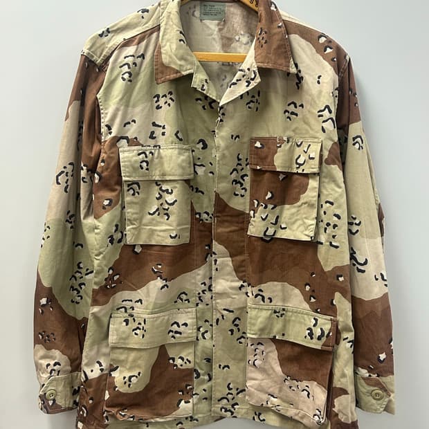 미군 초코칩 카모 사막 BDU 자켓 (S-R)