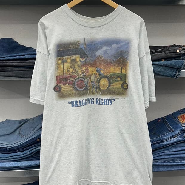 (2XL)90'S FRUIT OF THE LOOM 반팔-M1800