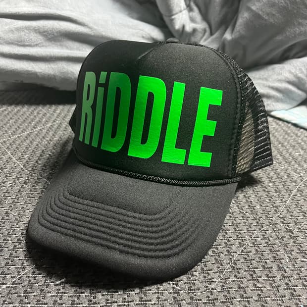 안토니 리들 antony riddle 트러커 캡