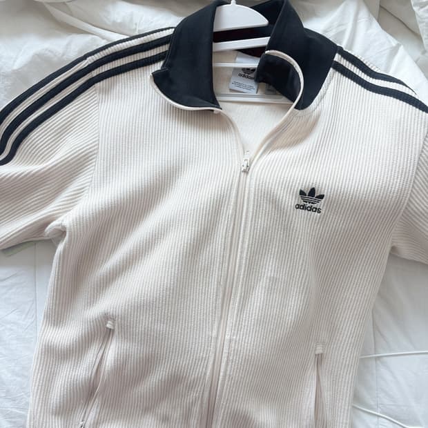아디다스 와플니트 집업