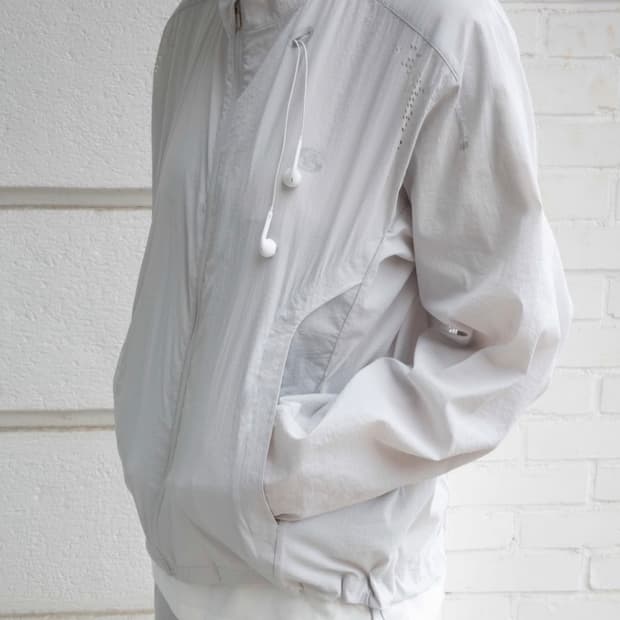 LASER WELD JACKET [LIGHT GREY] 2