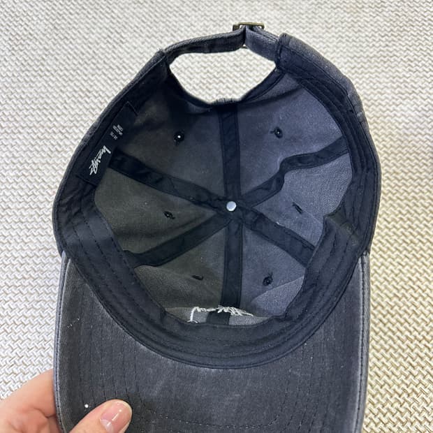 O/S 스투시 차콜 볼캡0316D