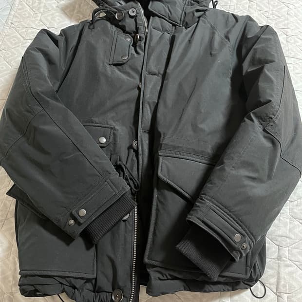 아워셀브스 23fw 구스다운 스모크 파카