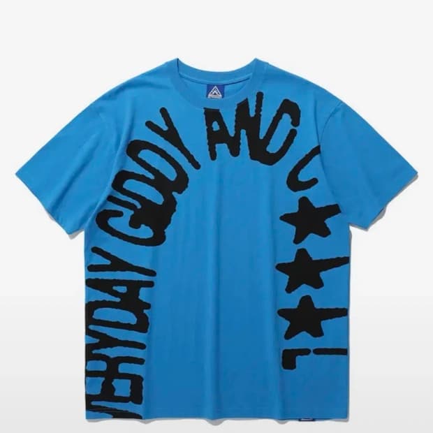 이스트쿤스트 반팔 GIDDY COOL TEE_BLUE