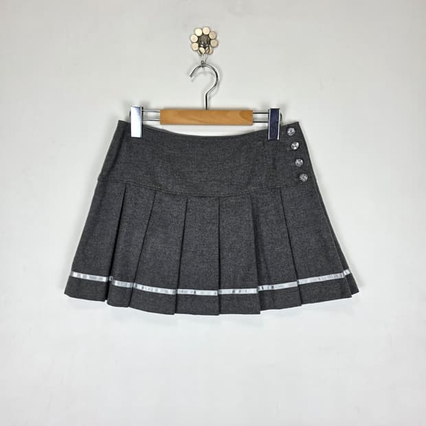 펑키앤다이안 플리츠 미니스커트