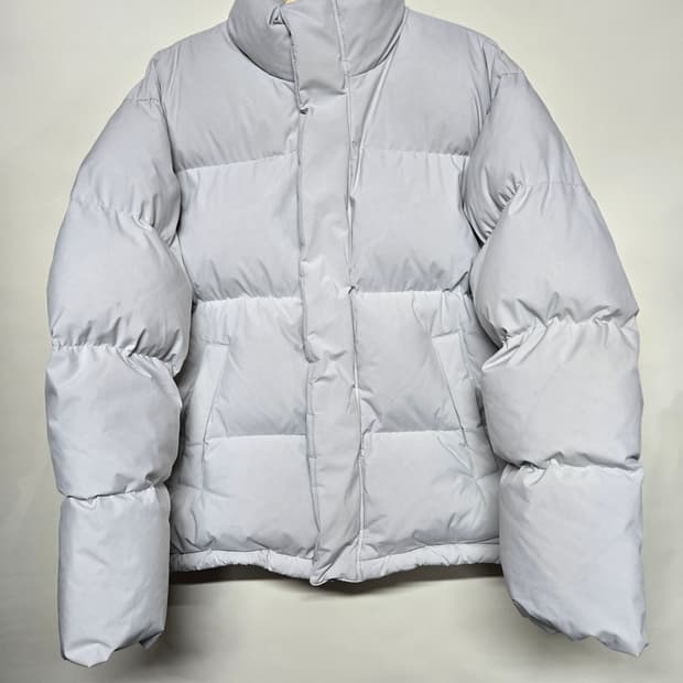 인사일런스 그레이 숏패딩 M