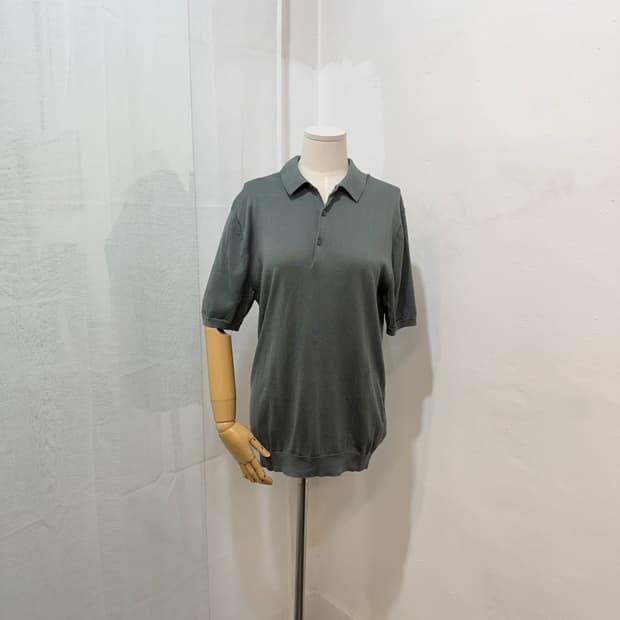 (M)코스 cos 카라 반팔니트 반팔티 4970