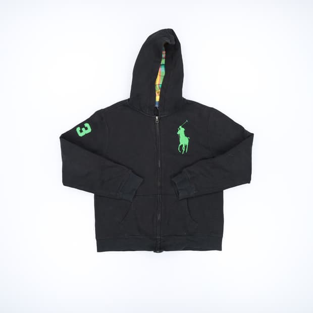 M 폴로 키즈여성 빅포니 지프키프 집업 0123H1