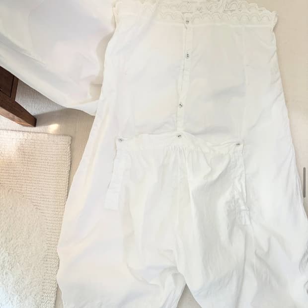 유럽 앤틱 점프수트 롬퍼