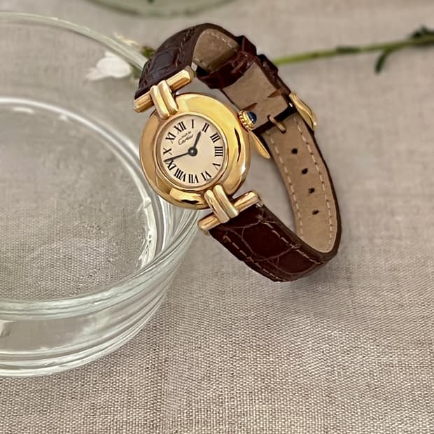 까르띠에 머스트 꼴리제  시계 / 정품감정서 . 케어