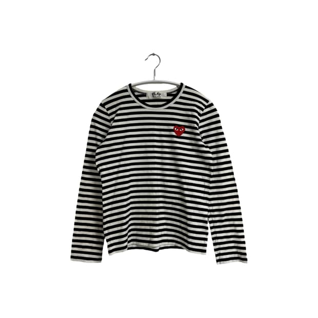 꼼데가르송 플레이 단가라 롱슬리브