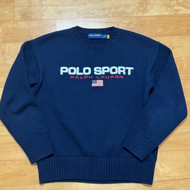 폴로 스포츠 빅핏 니트 스웨터 L