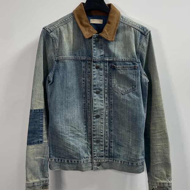 올세인츠 디스트로이드 데님 자켓 (on.470)