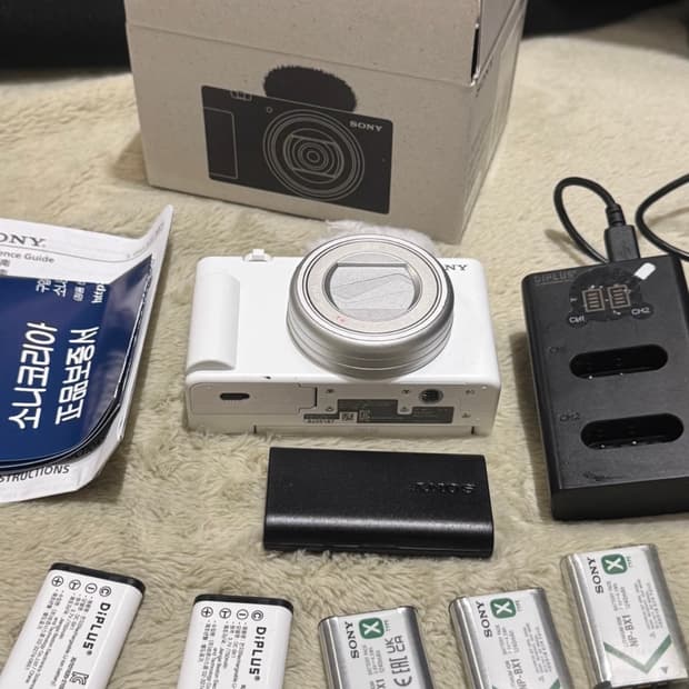 소니 ZV-1m2 화이트 브이로그 카메라