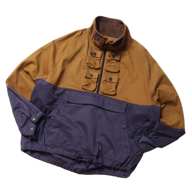 캐피탈 KAPITAL 2-Tones Nickle 6 Anorak  