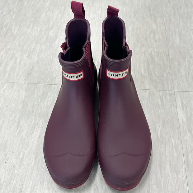 헌터 첼시 레인부츠 앵클 장화 신발 여름 장마 남성 275-280mm
