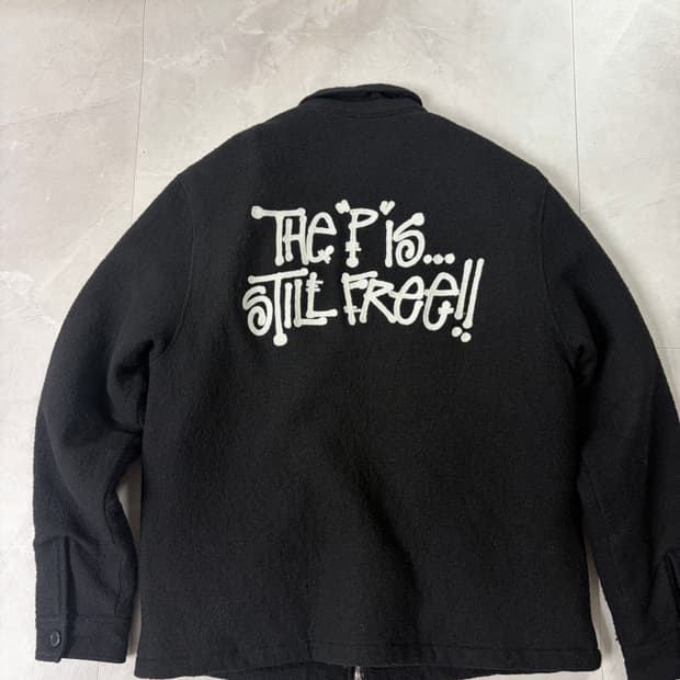 스투시x파타 울자켓