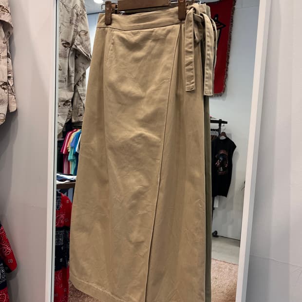 (deadstock) Vtg 빈티지 밴딩 코튼 스커트
