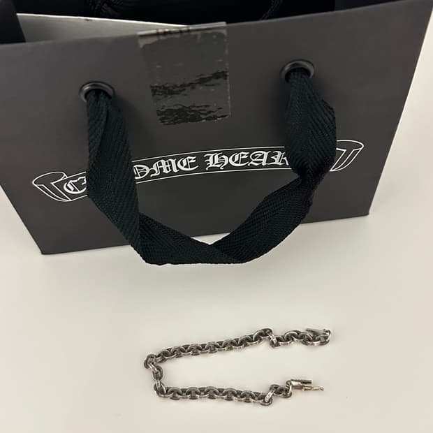 크롬하츠 페이퍼체인 팔찌 스몰