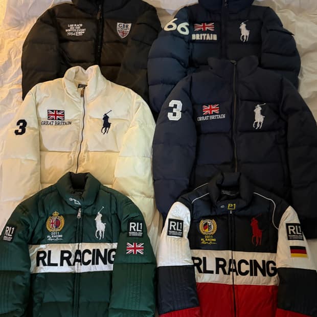 폴로 빅포니 브리튼 성조기 패딩 2차공지