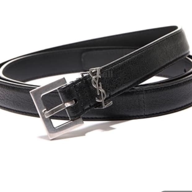 생로랑 모노그램 벨트 100사이즈