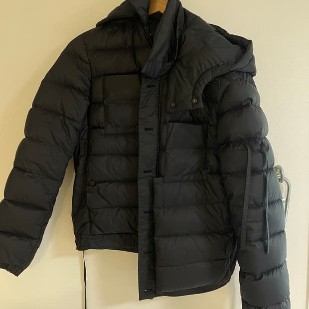 Craig Green Black Nylon Down Work Jacket