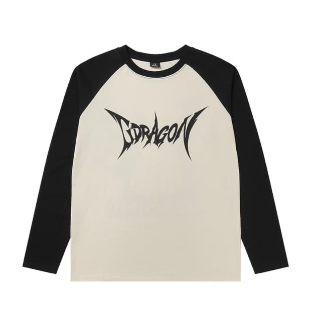 지드래곤 위버멘쉬 래글런 롱슬리브 티셔츠 (새상품)