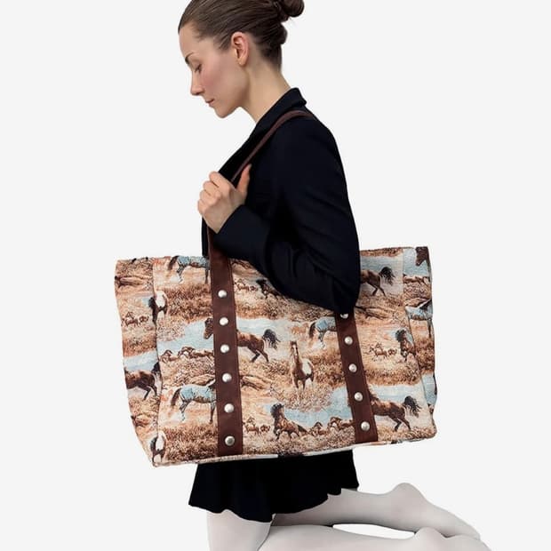 케미컬 스포츠 홀스 빅 백 horse big bag