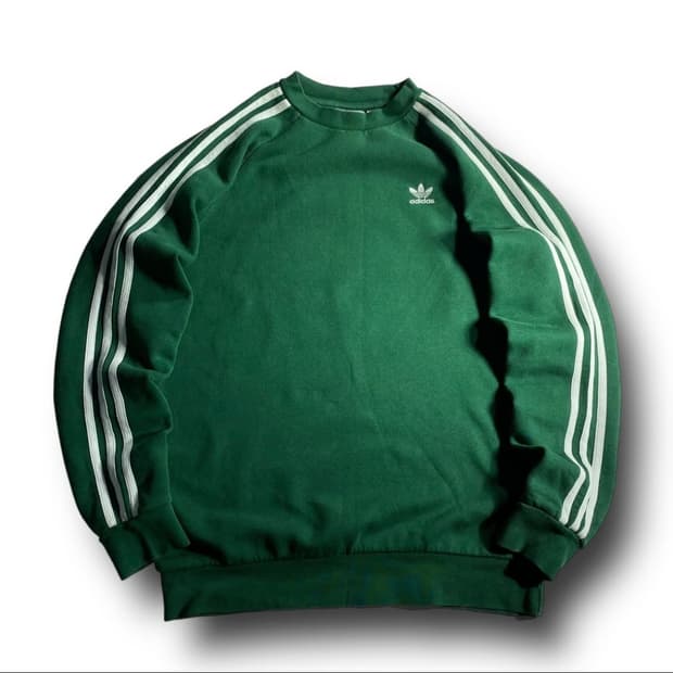 아디다스 오리지널 그린 스웻셔츠