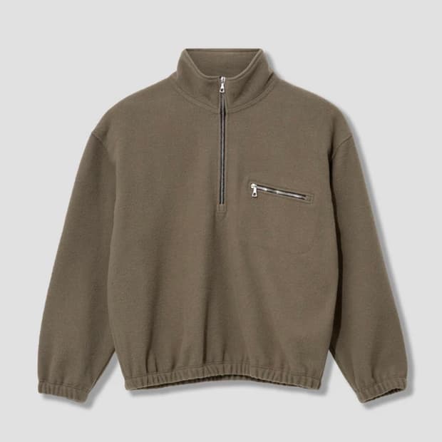 [XL] Rier POLAR FLEECE (ARGILE)