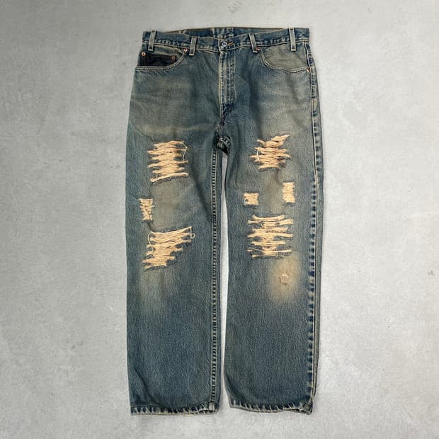 usa 리바이스 디스트로이드 데님팬츠 s09580