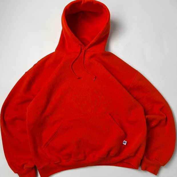 90s Russell Hoodie (orange)
