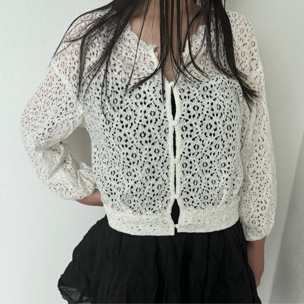Sugar Spoon Lace Cardigan