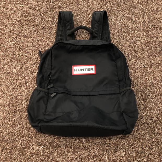 헌터 블랙 백팩