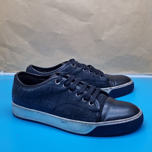 랑방 뱀피 남성스니커즈255