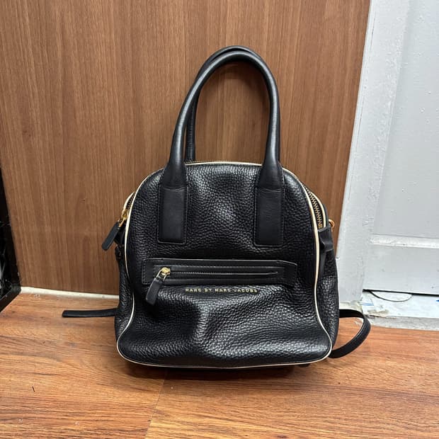 Marc Jacobs Black Top Handle Bag