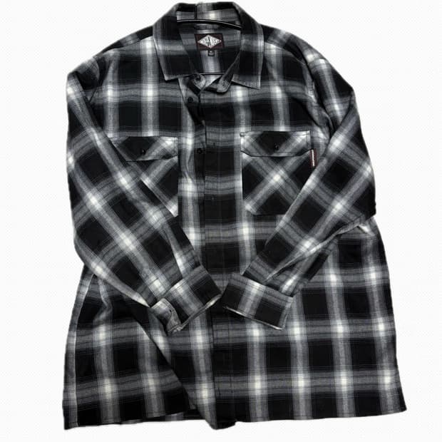 인디펜던트 체크셔츠 XL