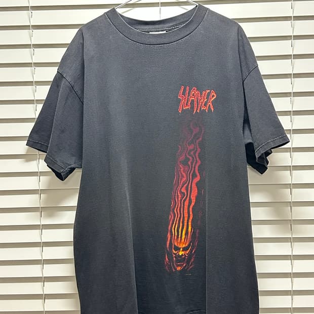 90s 슬레이어 Diabolus On Tour 빈티지 밴드 티셔츠 XL