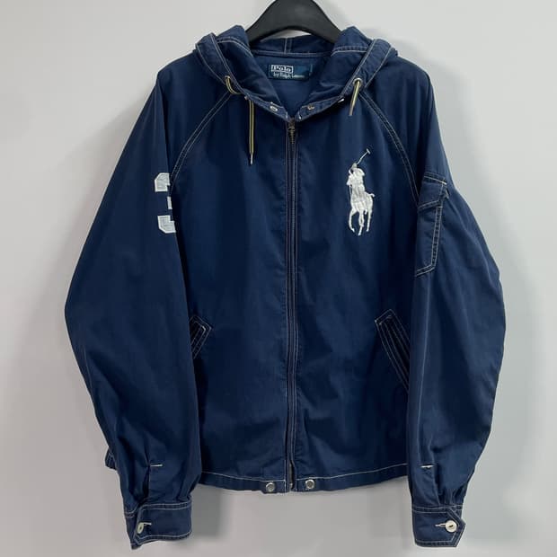 폴로 랄프로렌 빅포니 크롭 후드자켓 (on.184)