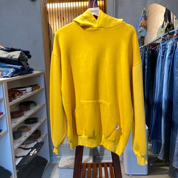 90s 러셀 무지 후디