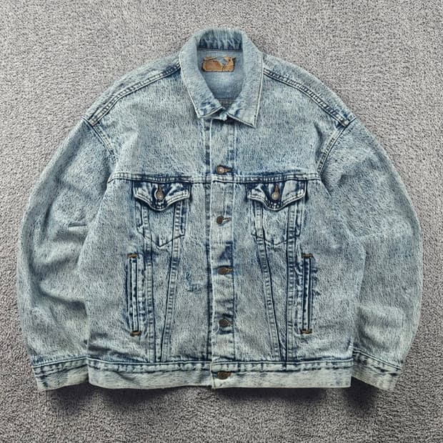 90's USA 리바이스 스톤워싱 데님 트러커 자켓 ( L )/ 9247